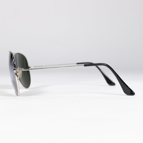 LIKE NEW RayBan Aviator RB3025 Silver Mirror Ray ban Sunglasses - Picture 3 of 11